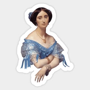 The Princesse de Broglie Sticker